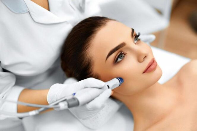 The device is made of facial rejuvenation
