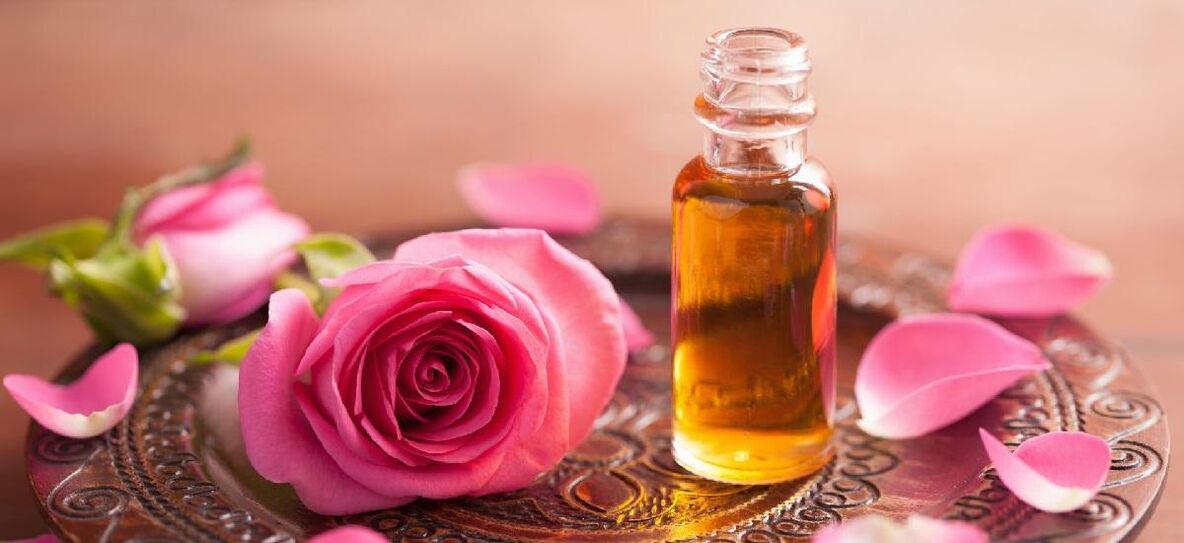 Rose oil smooths wrinkles